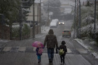 Nieve en Abril